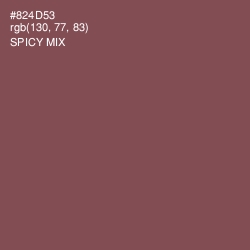 #824D53 - Spicy Mix Color Image